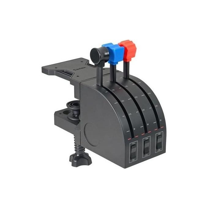 Saitek PRO Flight Throttle Quadrant Quadrante di Accelerazione per PC