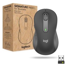 Logitech Signature M650 For Business Mouse Mano Destra Wireless A Rf  Bluetooth Ottico 4000 Dpi