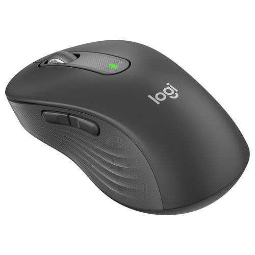 910-006236 Signature M650 L Mouse Wireless Bluetooth Ottico 2000 DPI 5 tasti clic silenzioso colore Grafite