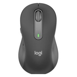 Signature M650 L Mouse wireless per mani grandi con durata batteria di 2 anni clic silenziosi e tasti personalizzabili