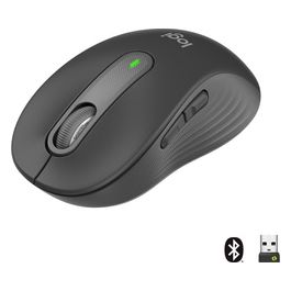 Logitech Signature M650 Mouse Mano Destra Wireless a RF  Bluetooth Ottico 2000 DPI