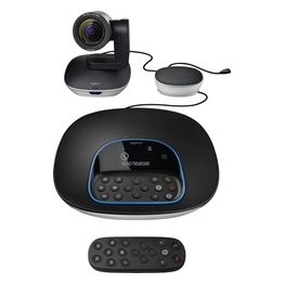 Logitech Sistema di Videoconferenza con Camera Professionale Hd 1080p Nero/Antracite