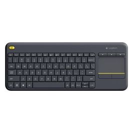 Logitech Touch K400 Plus Tastiera Wireless QWERTZ Nero