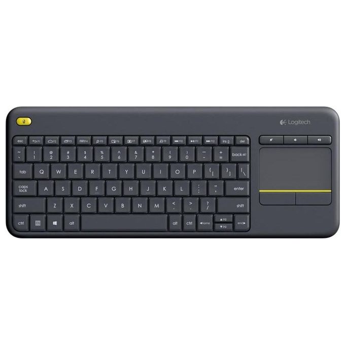 Logitech Touch K400 Plus Tastiera Wireless QWERTZ Nero