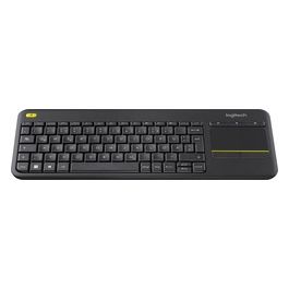 Touch K400 Plus Tastiera Wireless QWERTZ Nero