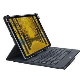 Universal Custodia Tastiera senza Fili Bluetooth 3.0 QWERTY Spagnola