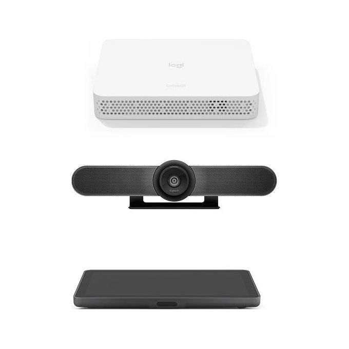 Logitech Video Collaboration Huddle Room Bundle Meetup and Roommate and Tap Ip