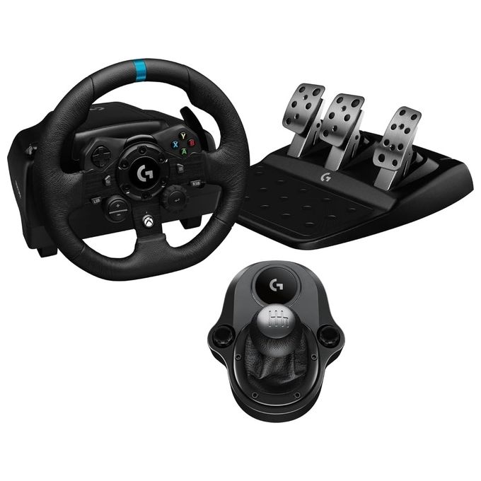 Logitech Volante e Pedaliera Simulatore Guida G923 PS4 BUNDLE  SHIFTER