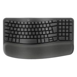 Logitech Wave Keys Tastiera RF senza Fili  Bluetooth QWERTY Italiano Grafite