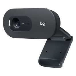 Logitech Webcam C505 hd Nera con microfono a lunga portata