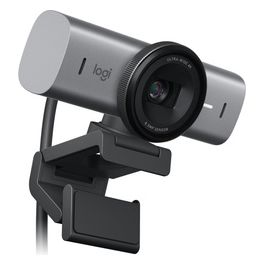 Webcam MX Brio 705 for Business 4K con Correzione Automatica della Luminosità Ultra HD Inquadratura Automatica Show Mode USB-C Compatibile con Microsoft Teams Zoom Google Meet Grafite
