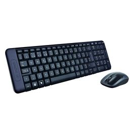 Wireless Combo MK220 Set Mouse e Tastiera senza Fili 2.4 GHz Spagnola