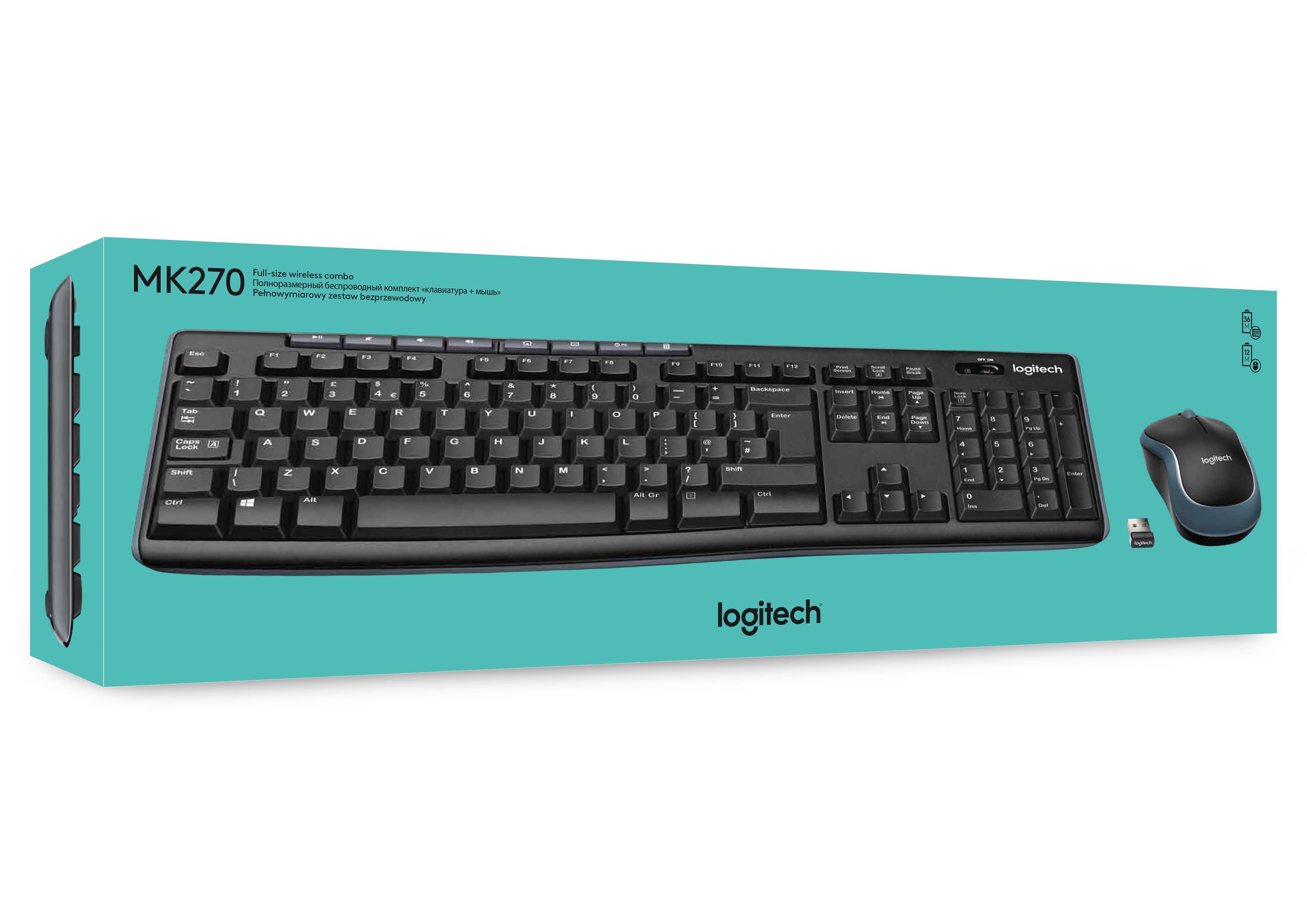 Logitech wireless combo mk270 920 004509 achetez sur ebay
