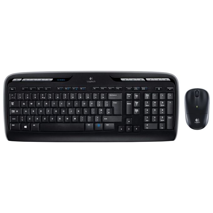 Image of Logitech Wireless Combo MK330 Set mouse e tastiera wireless 2.4 GHz International NSEA nero