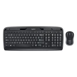 Logitech Wireless Combo MK330 Tastiera Mouse Incluso Rf Wireless Qwerty Nordic