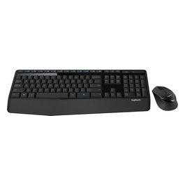 Logitech Wireless Combo MK345 Tastiera RF Wireless Ceco Nero