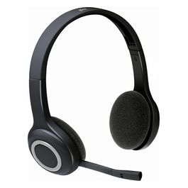 Logitech H600 Cuffie Wireless per Computer Stereo con Microfono Girevole e Cancellazione Rumore Nano Ricevitore USB