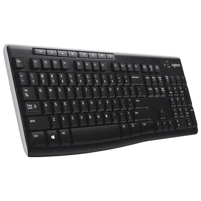 Image of Logitech Wireless Keyboard K270 Tastiera senza Fili 2.4 GHz Svizzera