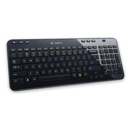 Logitech Wireless Keyboard K360 Tastiera Rf Wireless Qwertz Tedesco Nero