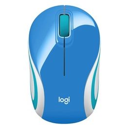 Logitech Wireless Mini Mouse M187 Blu