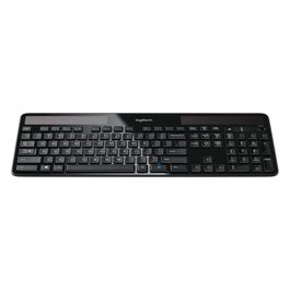 Wireless Solar K750 Tastiera senza Fili 2.4 GHz QWERTY Nordic Nero