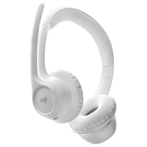 981-001417 Zone 300 Cuffie a Padiglione Wireless Bluetooth 5.3 Microfono Cancellazione Rumore 20 ore autonomia colore Bianco