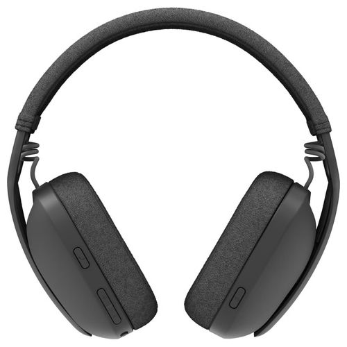 981-001213 Zone Vibe 100 Cuffie Wireless Bluetooth Over-Ear 40mm 18h Multipoint Teams Meet Zoom colore Grafite