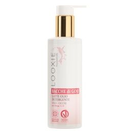 Looxie Latte Olio Detergente Viso - Occhi 200 Ml. Bacche di Goji