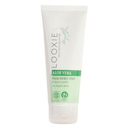 Looxie Maschera Viso Purificante con Argilla Verde Aloe Vera