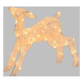 Lotti Decoro Renna 3D Cucciolo Led Luce Fissa