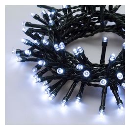 Filo Luci Catena Led 7.15mt 180 Led Bianco Freddo