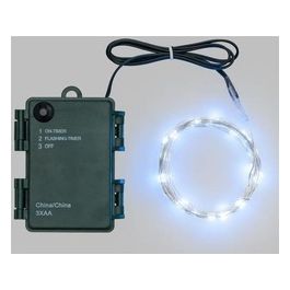 Filo Luci Catena Micro Led Bianco Freddo 8mt