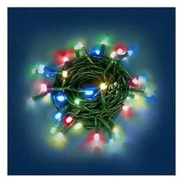 Catena Lineare 10 Led Multicolore 1mt Luci natale