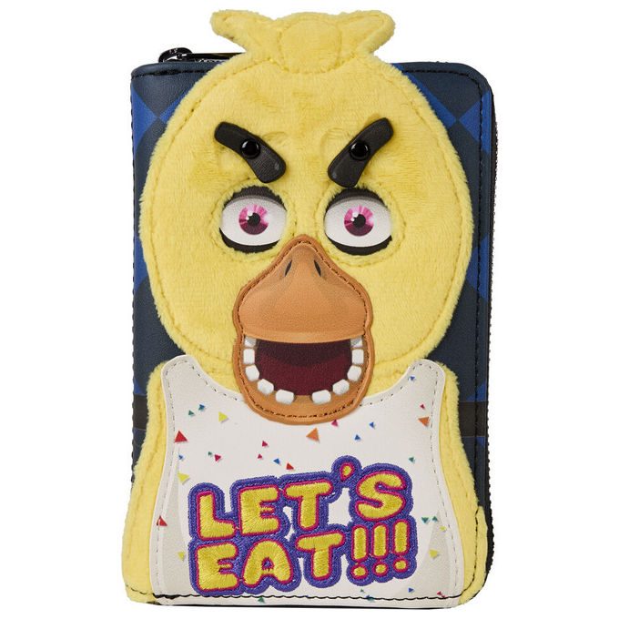 Loungefly, Portafoglio Five Nights At Freddy's, Poliestere, Pelle Sintetica