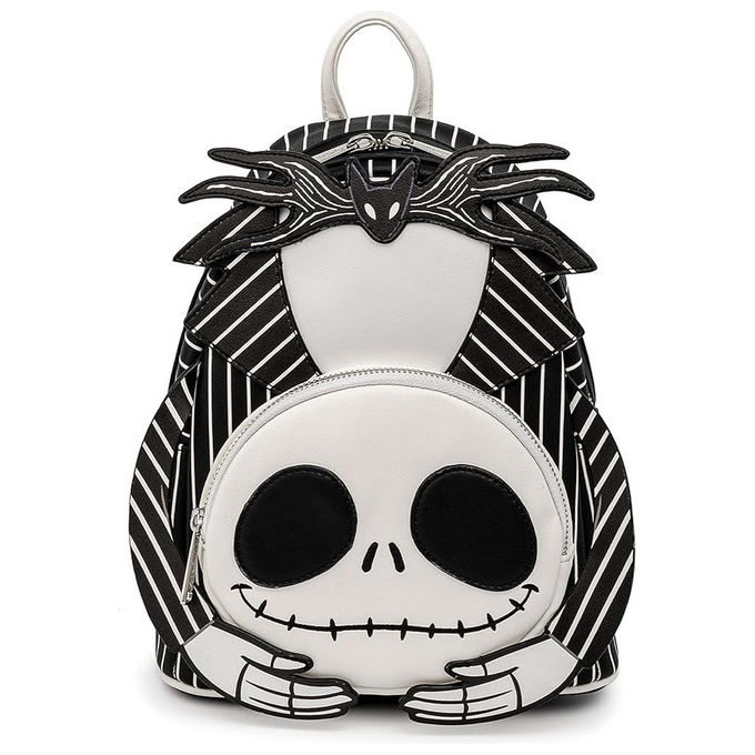 Loungefly, Zaino Nightmare Before Christmas Jack Skellington, Nylon, 29.2x43 cm