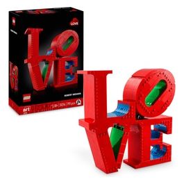 Art LOVE, Modellino da Costruire Iconica Scultura Pop di Robert Indiana, Hobby Creativo per Adulti, Kit Modellismo da Collezione, Idea Regalo Donna, Uomo, Fidanzamento e Anniversario 31214