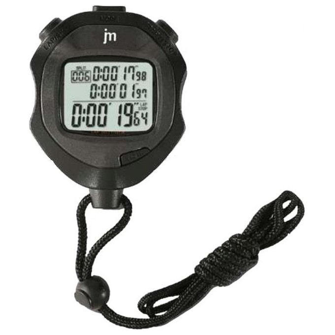 Lowell JT-5411N Cronometro 1-100sec Ora Calendario Sveglia Nero