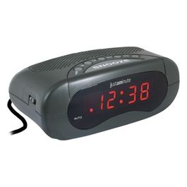 Justaminute Sveglia Led Snooze Nero