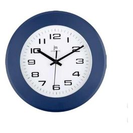 Orologio da Parete in Abs con Movimento Continuo 30cm Colore Azzurro per Arredare la Casa con Stile Moderno