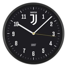 Orologio da Parete Cassa in Abs Movimento Silenzioso 30cm Squadra Juventus
