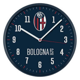 Lowell, Orologio da Parete e Tavolo, Blu Scuro, Design Bologna FC, Ø 30 cm
