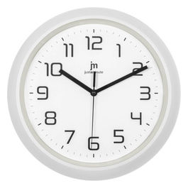 Lowell, Orologio da Parete e da Tavolo, Rotondo, 30 cm, Bianco