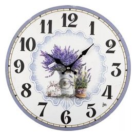 Orologio da Parete Hold Style Cassa in Mdf Quadrante Anticato Diamertro 33.5cm