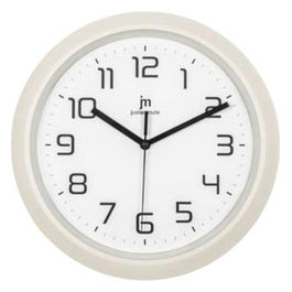 Orologio da Parete Quarzo Rotondo Crema