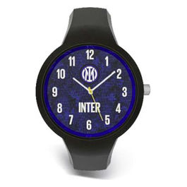 Orologio Uomo FC Inter, 38mm, Silicone Nero e Blu