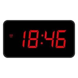 Sveglia Digitale a Corrente Big Display Nera
