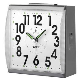 Sveglia Digitale JA7090G Display Luminoso Grigio
