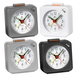 Sveglia JA7051S Justaminute Funzione Snooze Color Argento Design Moderno e Compatto