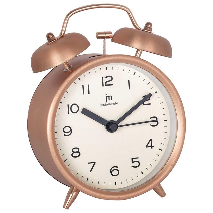 Lowell Sveglia JA7111R Rame Display LED Luminoso e Allarme Silenzioso