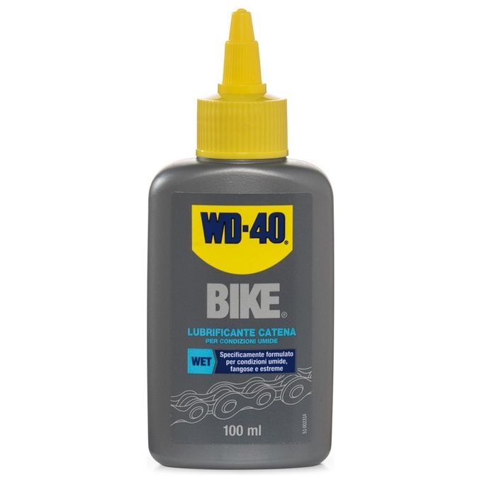 WD-40 Grasso catena bicicletta lubrificante condizioni umide formato 100 ml Linea - Specialist BICI